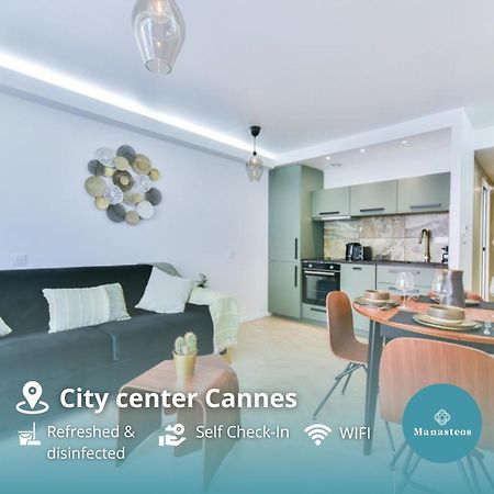 Hypercentre - 5Mn Croisette - Palais - Plage - Cf 칸느 외부 사진