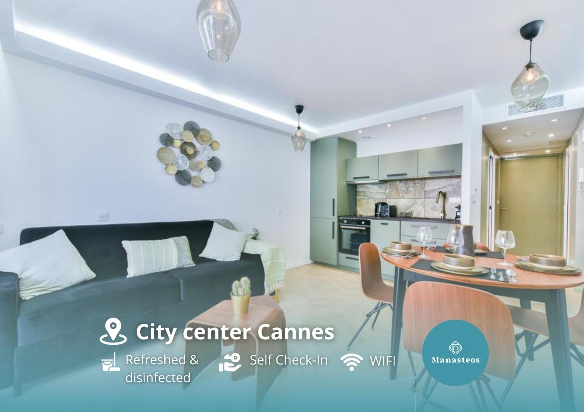 Hypercentre - 5Mn Croisette - Palais - Plage - Cf 칸느 외부 사진